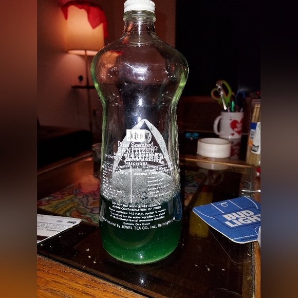 Vintage Bout ¼ Bottle Of Jetco {PINE SCENTED} Sanitizer - Picture 2 of 8